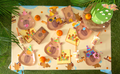 Capybara party popierinės servetėlės vaikų gimtadienio stalui