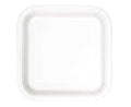 Kvadratinės popierinės lėkštės