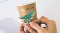 Dinozaurų lipdukai gimtadieniui