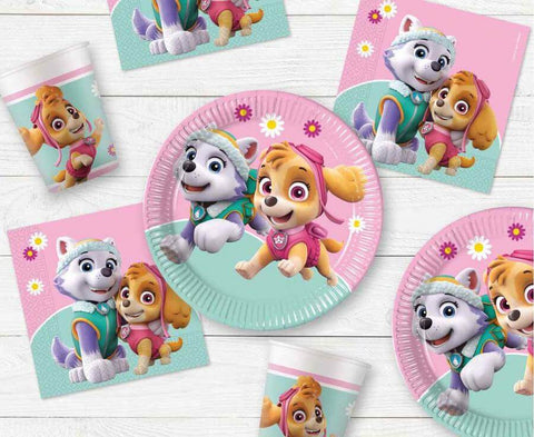 servetėlės šuniukai patruliai šunyčiai skai everesta paw patrol
