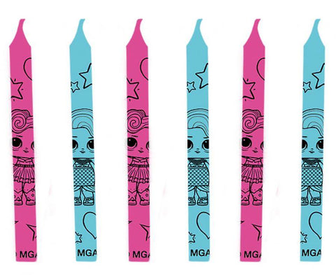 LOL L.O.L torto žvakutės