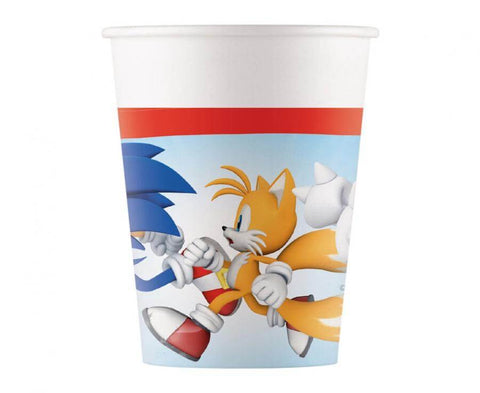 Papīra krūzes Sonic