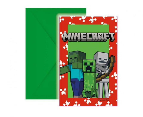gimtadienis minecraft kvietimai