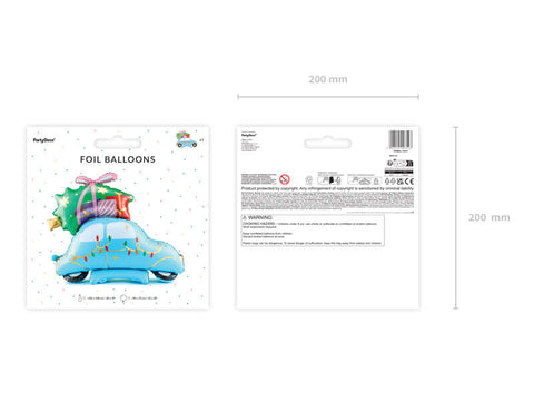 balionas kalėdų mašina kalėdinis pastatomas follinis balionas