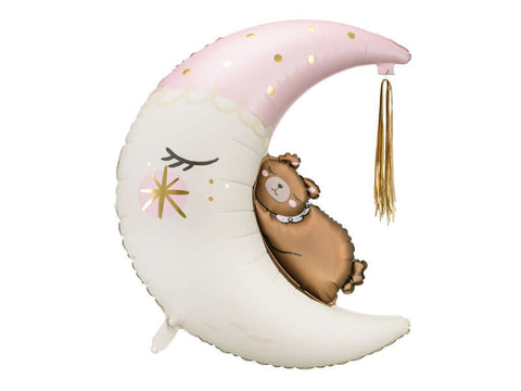 balionai balionas mėnulis meškiukas