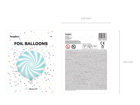 Folijas balons "Candy" (dažādas krāsas)