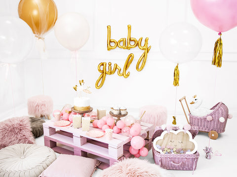 Folinis balionas "baby/boy/girl"
