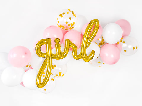 Folinis balionas "baby/boy/girl"