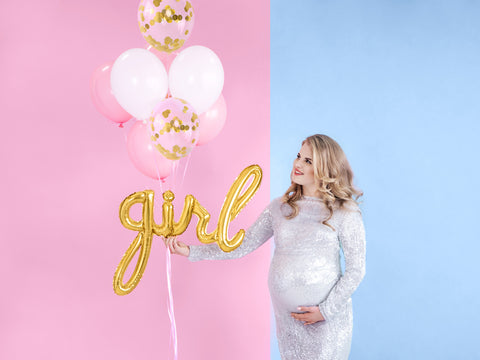 Folinis balionas "baby/boy/girl"