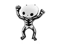 balionai balionas skeletas helovinas helovynas helovyno dekoracija