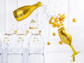Folinis balionas "Butelis - Happy New Year"