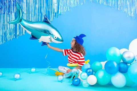 balionas balionai ryklys gimtadienis baby shark
