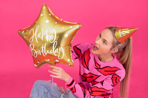 balionas su gimtadieniu helio balionai happy birthday žvaigždė balionas