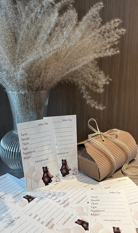 Palinkėjimų kortelės