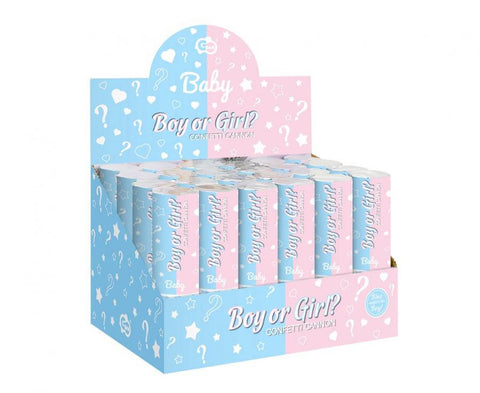 konfeti mėlyni rožiniai gender reveal lyties atskleidimo šventė