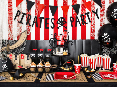 Vienkartiniai puodeliai "Piratai"