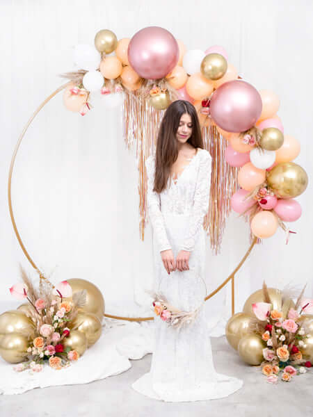 Baloni (Glossy) zelta krāsā