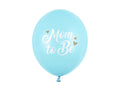 Balionų rinkinys mėlynas "Mom to be"
