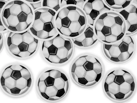 konfeti futbolo tema dekoracijos dekoras šventė gimtadienis šventinė atributika mažeikiuose