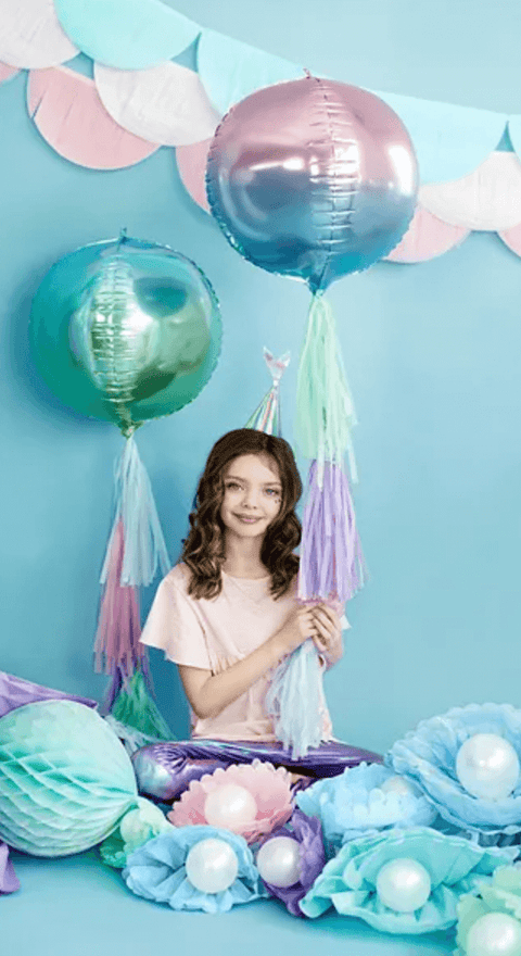 foliniai helio balionai ombre spalvoti apvalūs helio balionai mažeikiuose pigiausi helio balionai