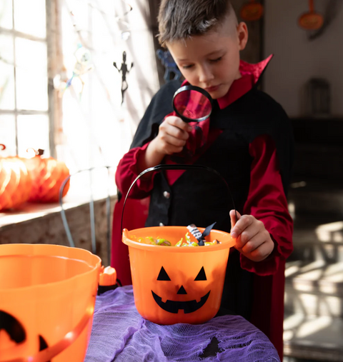 helovyno kibiras moliūgas saldainiams