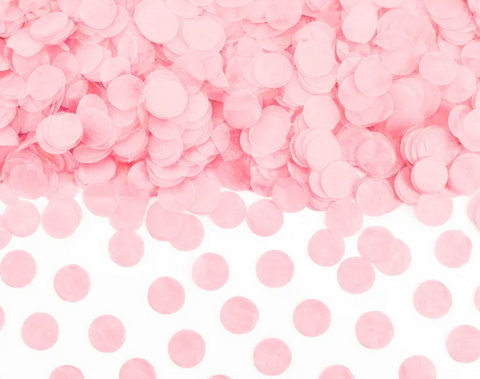 Konfeti (rozā, zila)