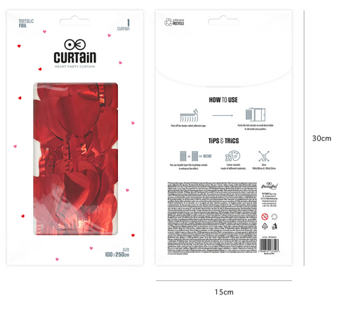 valentino dienos dekoracijos dekoracine uzuolaida