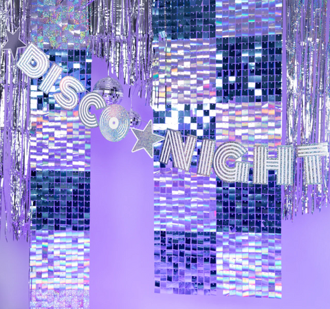 disco vakarelis disko svente dikoteka tema dekoracijos