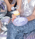 disco lėkštės dekoracijos disko šventė dekoras disko rutulys