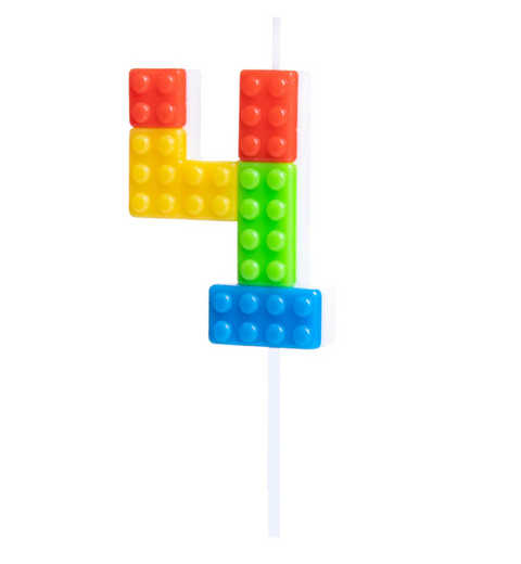 lego tema gimtadienis žvakutės 1 2 3 4 5 6 7 8 9 0