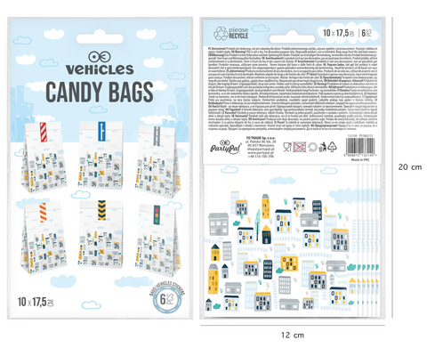 skanestu maisiukai saldainiams maiseliai sveciams sventes dekoracijos masinos automobiliu tema