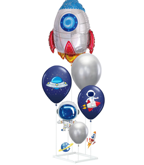 kosmoso dekoracijos kosmosas tema gimtadienis