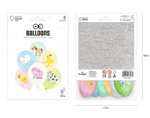 balionai ūkio gyvūnai