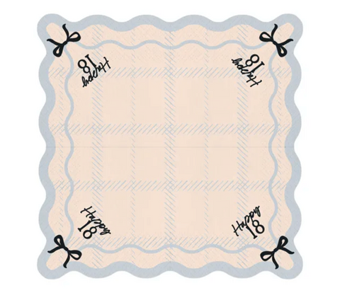 servetėlės 18 30 40 50 jubiliejui dekoracijos