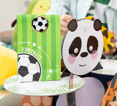 Maišeliai skanėstams futbolo tema dovaneles sveciams gimtadienis