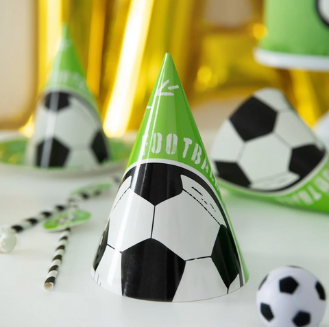 futbolas futbolo tema dekoracijos kepureles kepuraites
