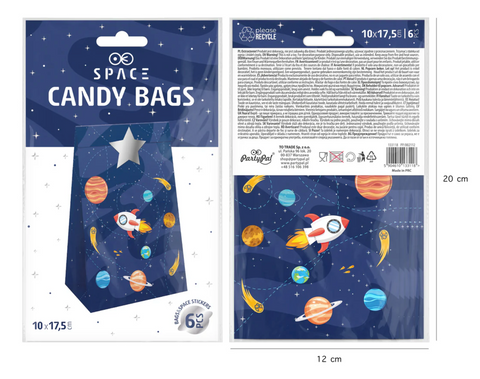 Skanėstų maišeliai "Kosmosas"