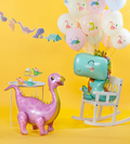 dinozauru tema keksiuku dekoras
