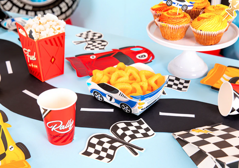 masinu tema dezutes cipsams popkornams skanestams masinu tema dekoras stalo reikmenys