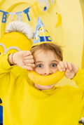 Minions šventinės kepurėlės vaikų gimtadieniui
