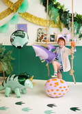 Brontosaurus Happy Birthday dinozauras folinis balionas vaikų gimtadieniui