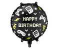 Folinis balionas Happy Birthday su gaming motyvais 35 cm
Juodas gimtadienio balionas kompiuterinių žaidimų tema
Gaming tematikos Happy Birthday folinis balionas