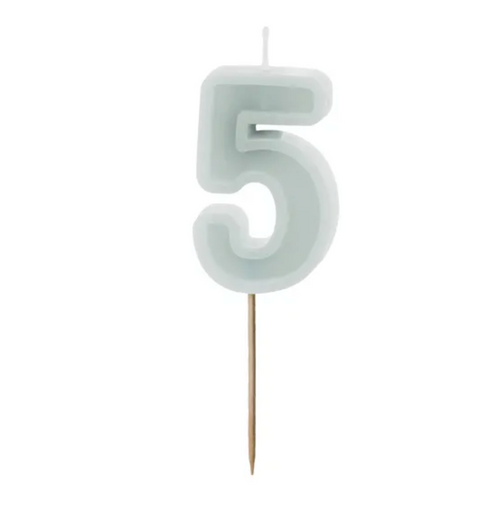 Gimtadienio žvakutės skaičiai (įvairių spalvų)