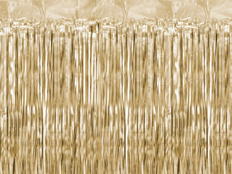 dekoracinė užuolaida lietutis auksinė sidabrinė rožinė melyna juoda spalva gimtadienio dekoracijos