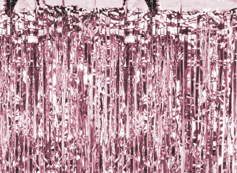 dekoracinė užuolaida lietutis auksinė sidabrinė rožinė melyna juoda spalva gimtadienio dekoracijos