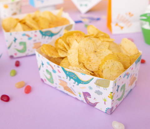 skanestu deputes dinozauru tema indai gimtadieniui cipsams dezutes skanėstams