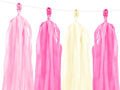 kutų girlianda tassel dekoracija