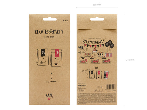 Skanėstų maišeliai "Piratai"