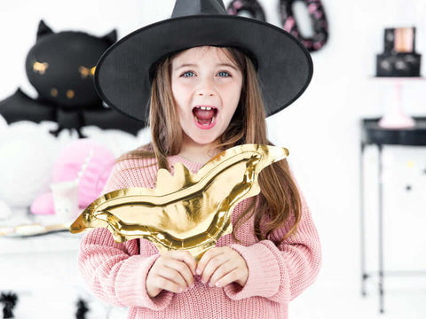 Vienkartinės lėkštės "Gold bat"