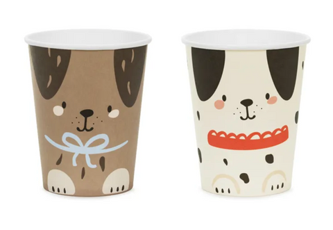 puodeliai suniuku tema syniukai dekoracijos